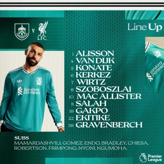 开云平台-关于利物浦客场大胜伯恩利，继续保持英超领先不掉队的信息