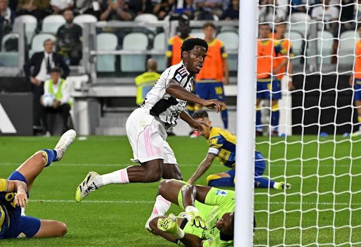 尤文图斯前锋连续比赛进球，展现出色状态